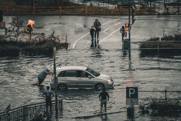 ciudad inundada